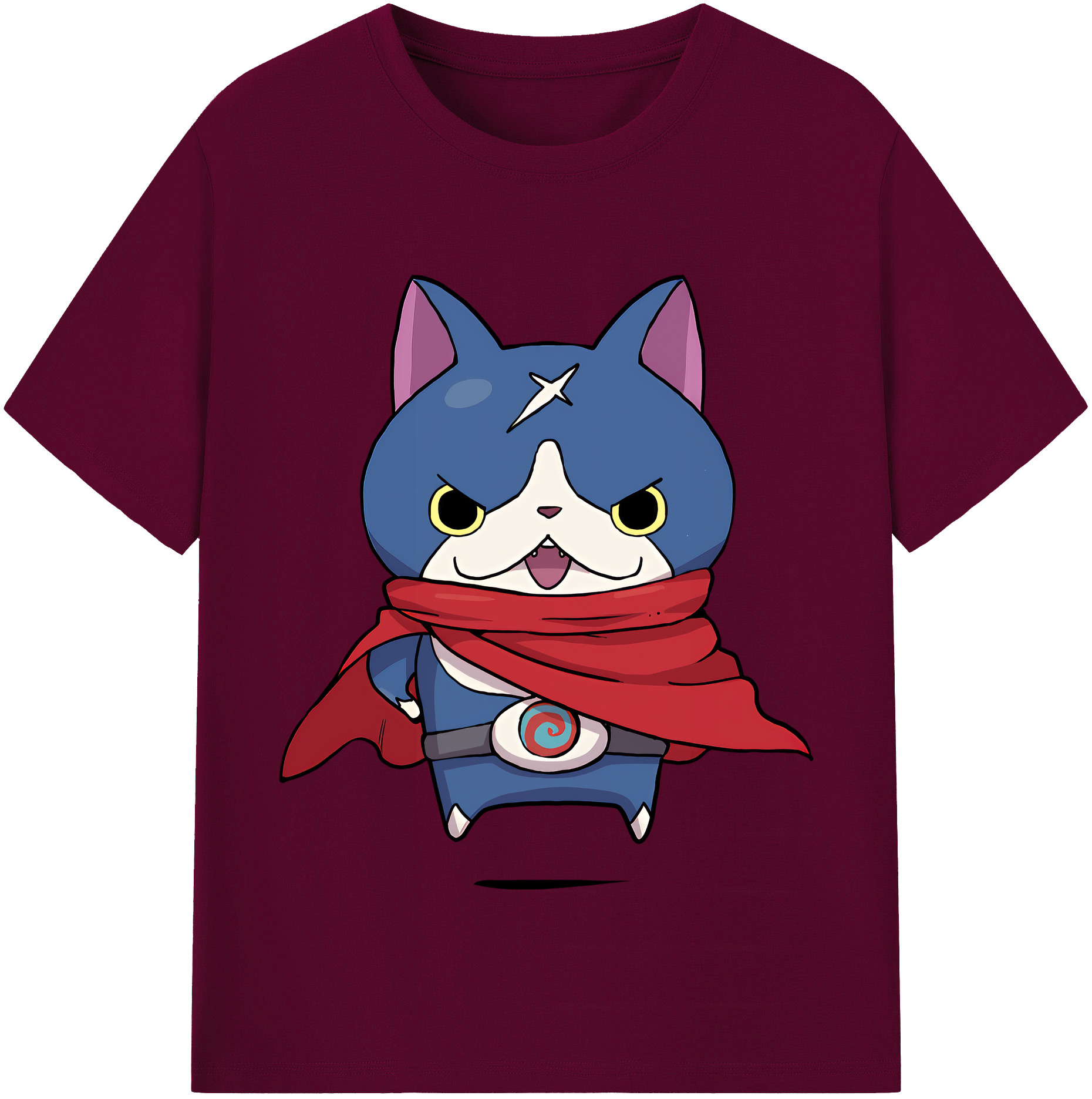 （画像用） 妖怪ウォッチ Yo-kai Watch レディースカジュアルプリントTシャツ（綿100％）